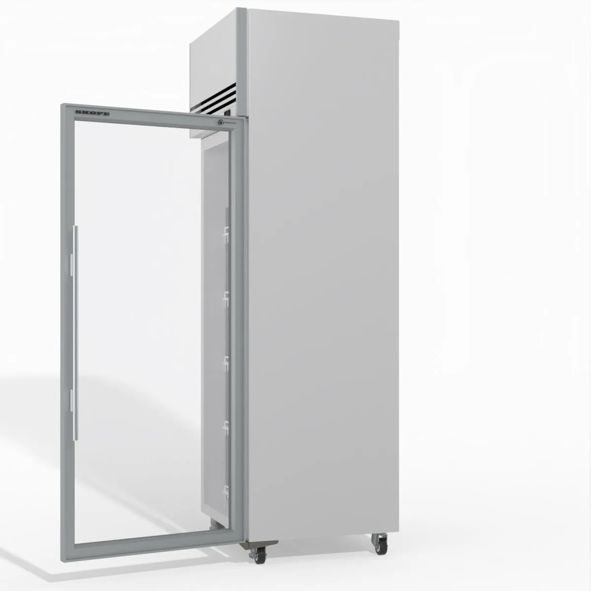 TMF650N-A 1 Glass Door Upright Display or Storage Freezer