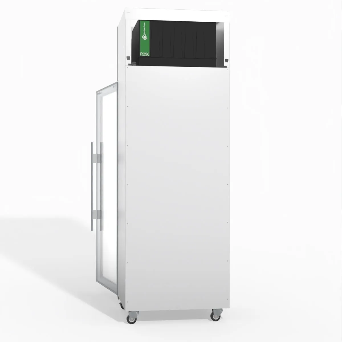 TMF650N-Ice 1 Glass Door Upright Display or Storage Freezer