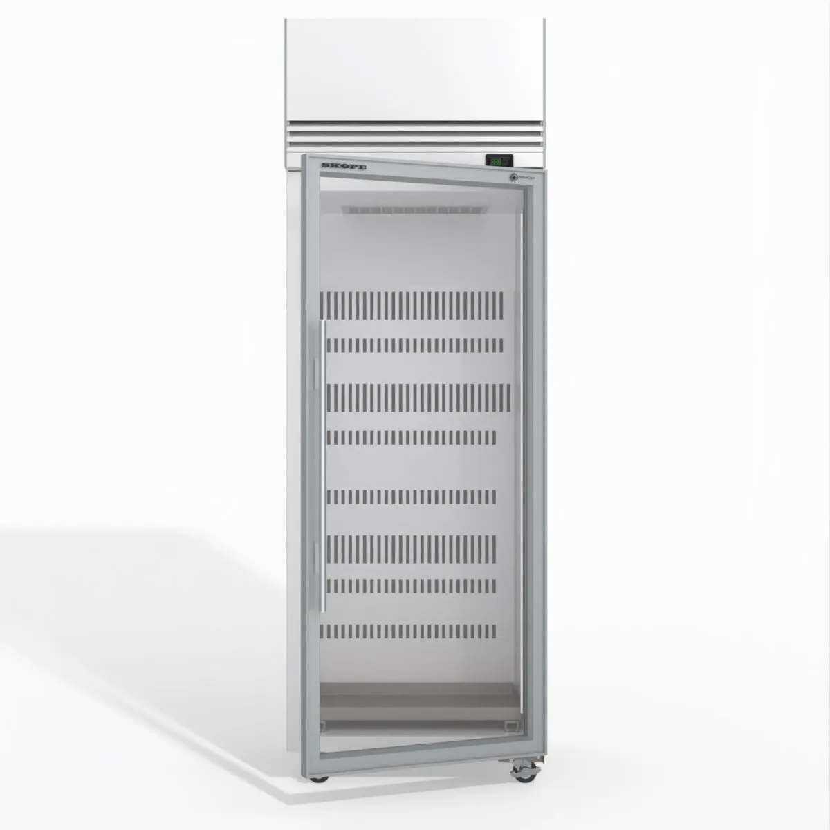 TMF650N-Ice 1 Glass Door Upright Display or Storage Freezer