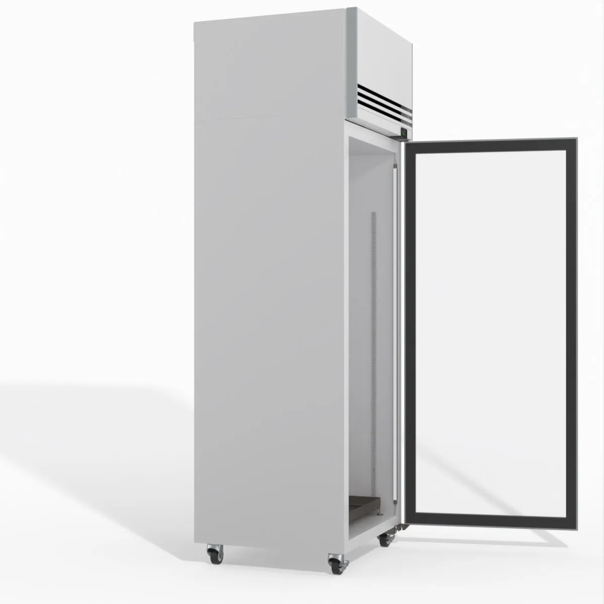 TMF650N-Ice 1 Glass Door Upright Display or Storage Freezer