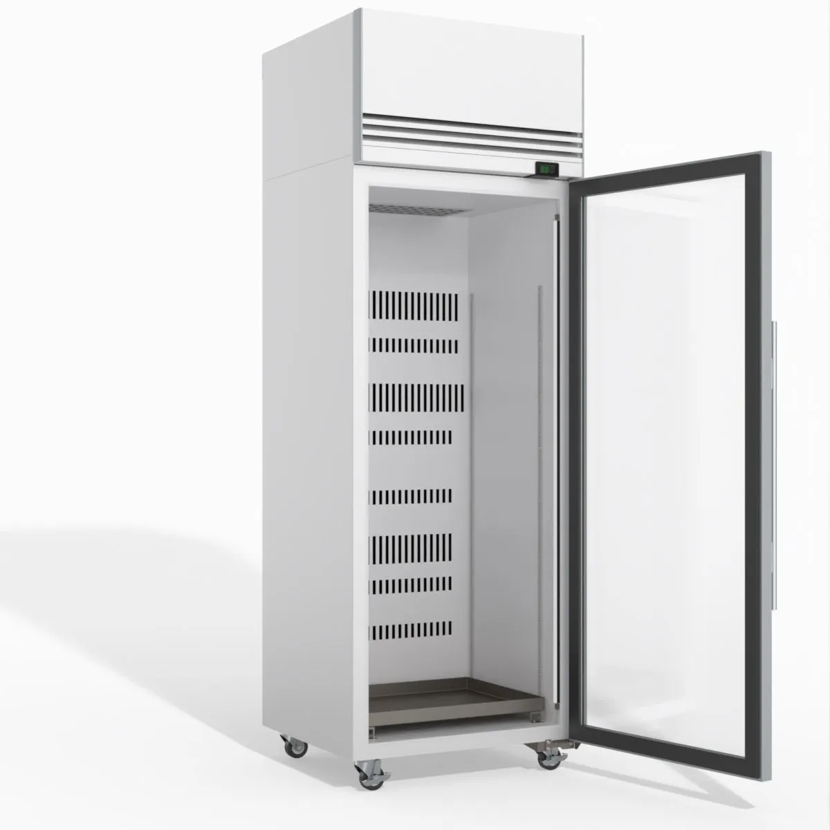 TMF650N-Ice 1 Glass Door Upright Display or Storage Freezer