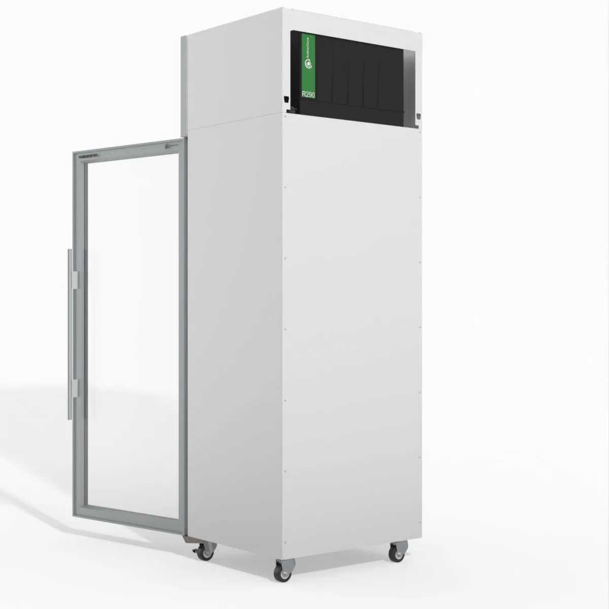 TMF650N-Ice 1 Glass Door Upright Display or Storage Freezer