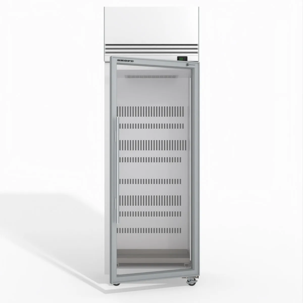 TMF650N-Ice 1 Glass Door Upright Display or Storage Freezer