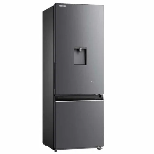 Toshiba GR-RB405WE-PMX(06) 322L Freezer Refrigerator with Water Dispenser