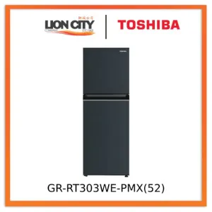Toshiba GR-RT303WE-PMX(52) 233L 2-Door Fridge
