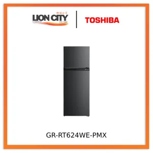 Toshiba GR-RT624WE-PMX(06S) 2 Doors 461L Top Mounted Freezer