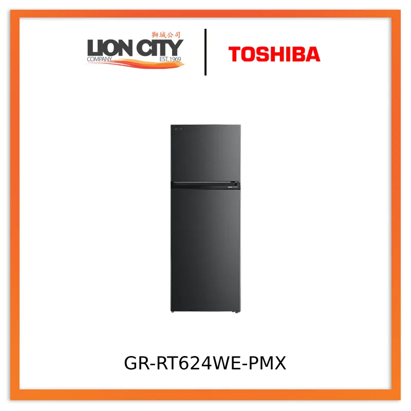Toshiba GR-RT624WE-PMX(06S) 2 Doors 461L Top Mounted Freezer