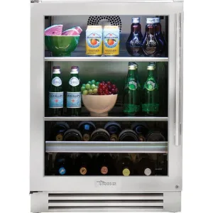 True Residential 300 Series 5.6 cu.ft. Freestanding Beverage Center TBC-24-L-SG-C