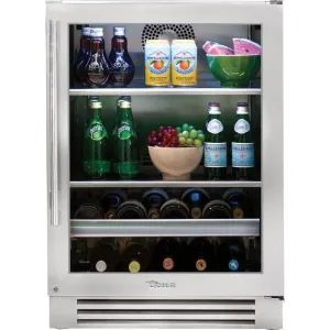 True Residential 300 Series 5.6 cu.ft. Freestanding Beverage Center TBC-24-R-SG-C
