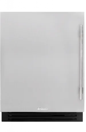 True Residential TUWADA24LSAS 24 Inch Single Zone Solid Stainless Door Left Hinge Ada Height Undercounter Wine Cabinet