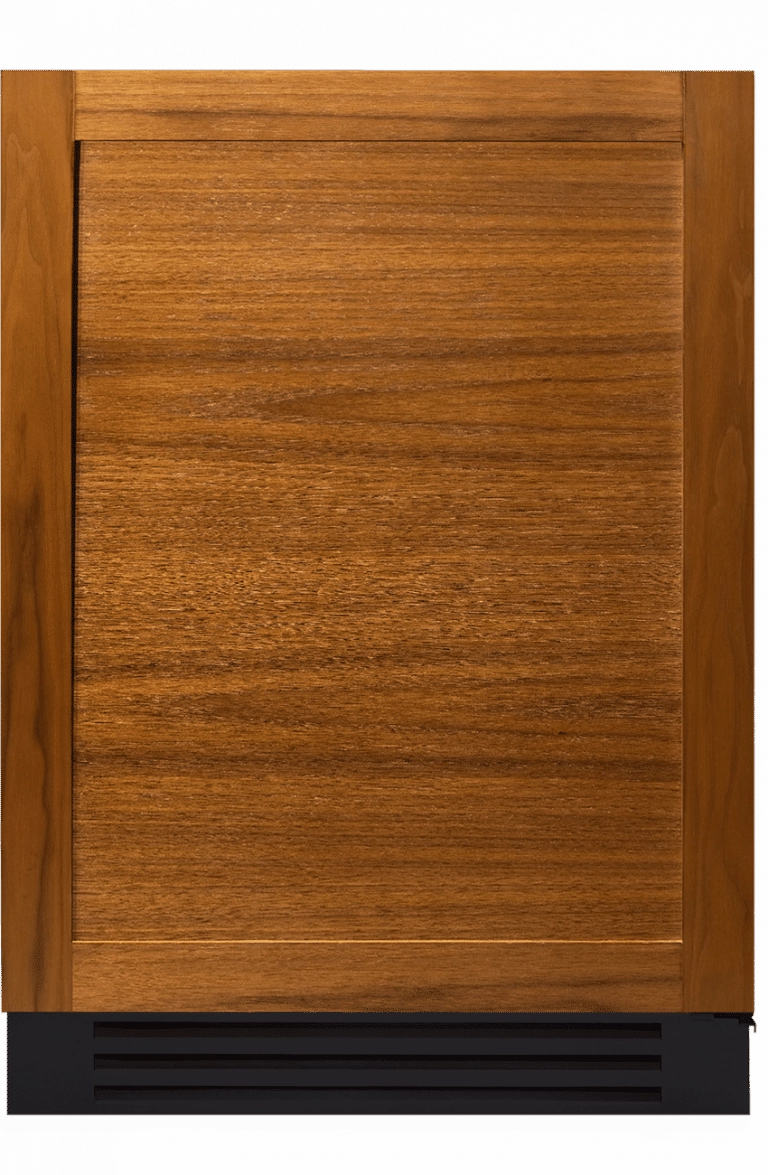 True Residential TUWADA24LSAO 24 Inch Single Zone Overlay Panel Door Left Hinge Ada Height Undercounter Wine Cabinet