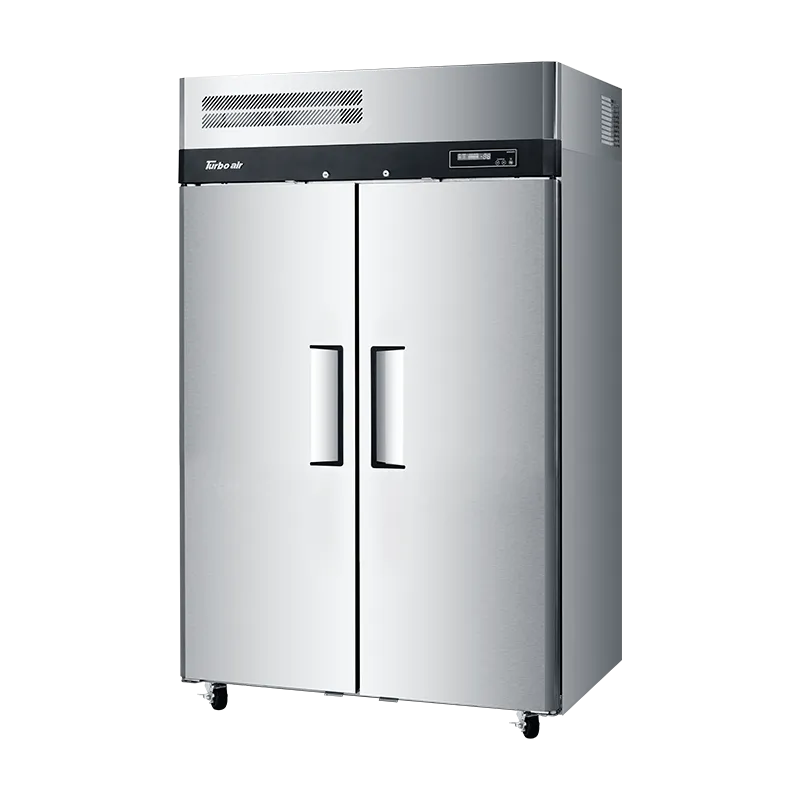 Turbo Air 2 Solid Door Upright Top Mount Freezer