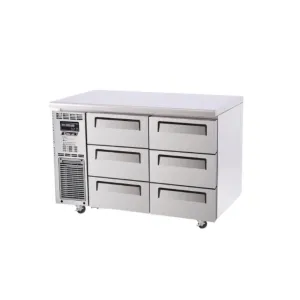 Turbo Air Undercounter 6 Drawer Freezer
