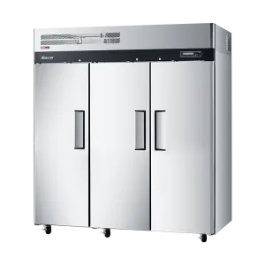 Turbo Air Upright 3 Door Top Mount Freezer
