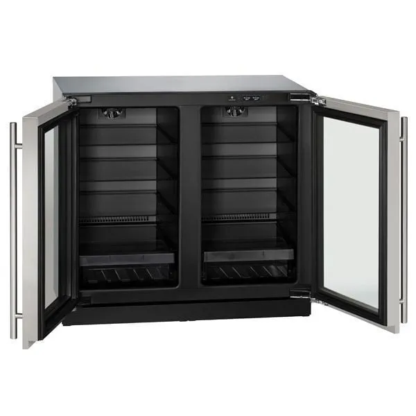 U-Line U3036RRGLS00B 3036Rrgl 36" Refrigerator With Stainless Frame Finish (115 V/60 Hz Volts /60 Hz Hz)
