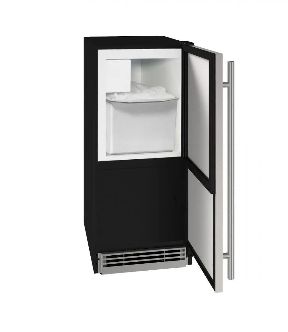 U-Line UHCR115SS01A Hcr115 15" Crescent Ice Maker With Stainless Solid Finish (115V/60 Hz Volts /60 Hz Hz)