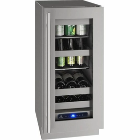 U-Line 2.9 cu. ft. Freestanding Beverage Center UHBV515-SG01A