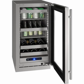 U-Line 3.7 cu. ft. Freestanding Beverage Center UHBV518-SG41A
