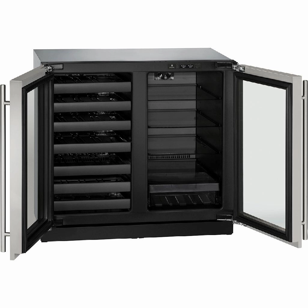 U-Line 7 cu. ft. Built-in Beverage Center U-3036BVWCS-00B