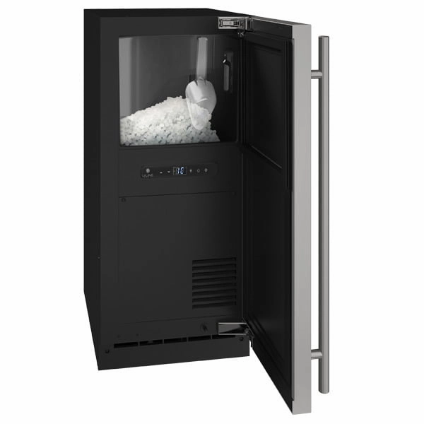 U-Line UHNP315SS01A Hnb315 / Hnp315 15" Nugget Ice Machine With Stainless Solid Finish, Yes (115 V/60 Hz Volts /60 Hz Hz)