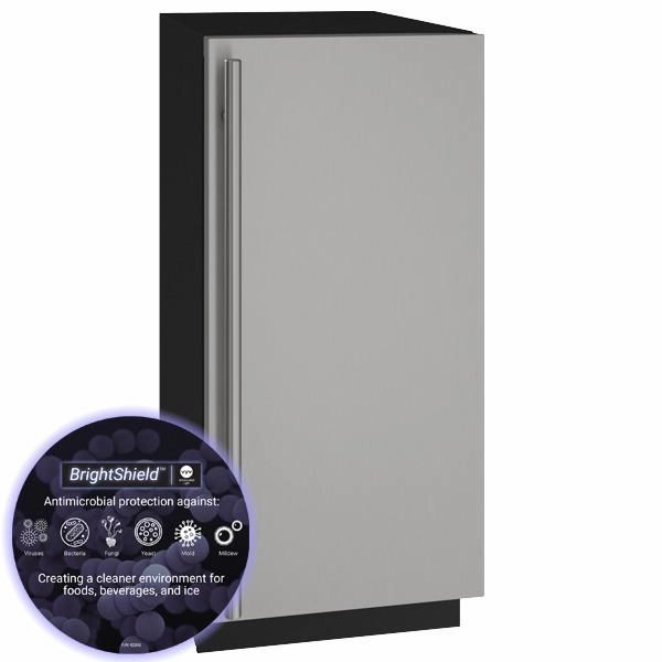 U-Line UHNP315SS81A Hnb315 / Hnp315 15" Nugget Ice Machine With Stainless Solid Finish, Yes (115 V/60 Hz Volts /60 Hz Hz)