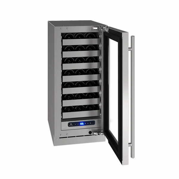 U-Line UHWC515SG01A Hwc515 15" Wine Refrigerator With Stainless Frame Finish And Field Reversible Door Swing (115 V/60 Hz Volts /60 Hz Hz)