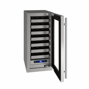 U-Line UHWC515SG01A Hwc515 15" Wine Refrigerator With Stainless Frame Finish And Field Reversible Door Swing (115 V/60 Hz Volts /60 Hz Hz)