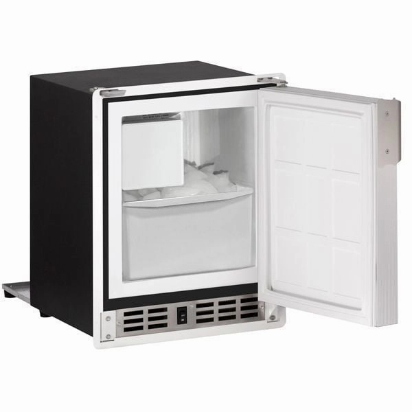 U-Line ULNSP18FCW03A 14" Crescent Ice Maker With White Solid Finish (115 V/60 Hz Volts /60 Hz Hz)