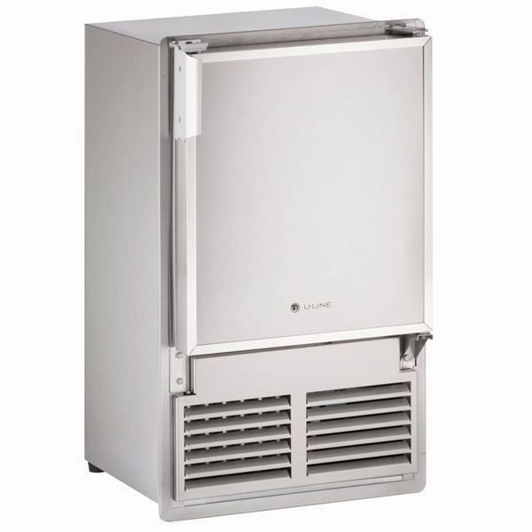 U-Line ULNSS1095FC03A 14" Crescent Ice Maker With Stainless Solid Finish (115 V/60 Hz Volts /60 Hz Hz)