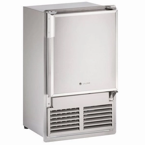 U-Line ULNSS1095FC20A 14" Crescent Ice Maker With Stainless Solid Finish (230 V/50 Hz Volts /50 Hz Hz)