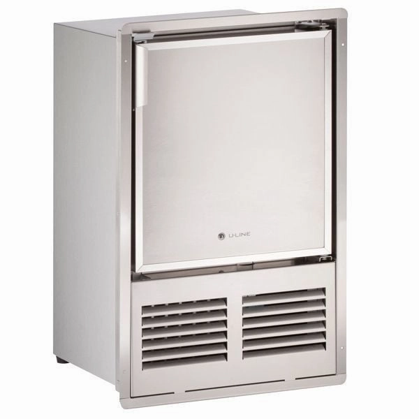 U-Line ULNSS1095FD03A 14" Crescent Ice Maker With Stainless Solid Finish (115 V/60 Hz Volts /60 Hz Hz)