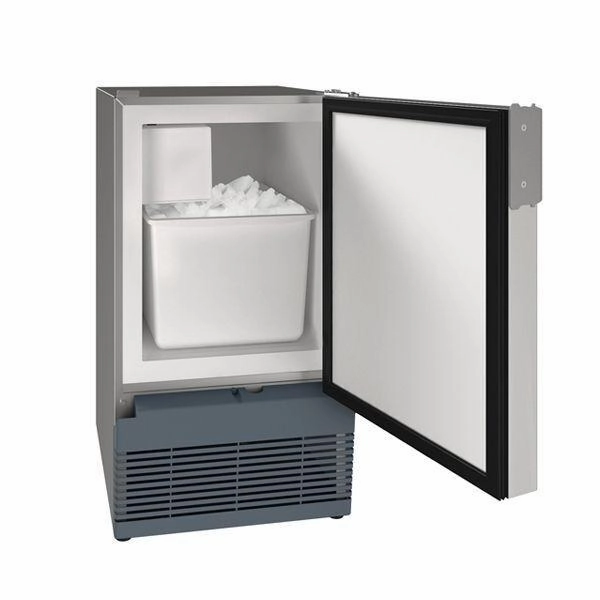 U-Line UMCR015SS01A Mcr015 15" Crescent Ice Maker With Stainless Solid Finish (115 V/60 Hz Volts /60 Hz Hz)