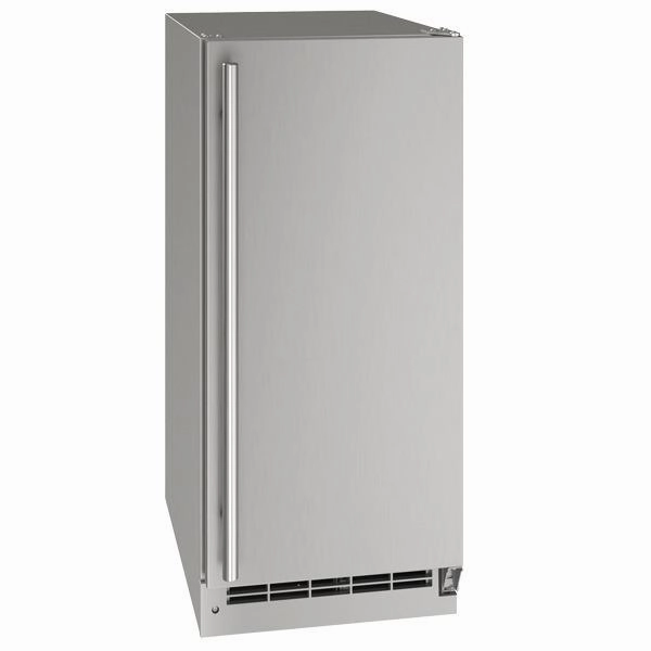 U-Line UOCR115SS01B 15" Crescent Ice Maker With Stainless Solid Finish (115 V/60 Hz Volts /60 Hz Hz)
