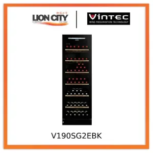 Vintec V190SG2EBK Noir Series Wine Cellar (155 Bottles)