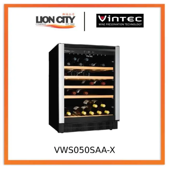 Vintec VWS050SAA-X 50 Bottles Allure Series Wine Cellar