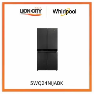 Whirlpool 5WQ24NIJABK 6TH SENSE JumboFlexi French Door Bottom Freezer