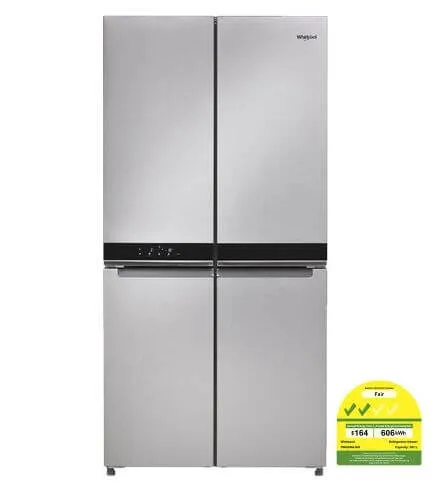 Whirlpool 5WQ24NIJAS 591L 6th Sense JumboFlexi French Door Bottom Freezer Fridge