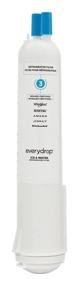 Whirlpool EDR3RXD1 Everydrop Refrigerator Water Filter 3 - Edr3Rxd1 (Pack Of 1)