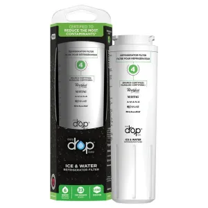 Whirlpool EDR4RXD1 Everydrop Refrigerator Water Filter 4 - Edr4Rxd1 (Pack Of 1)