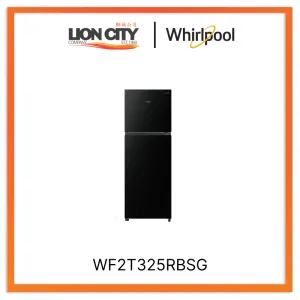 Whirlpool WF2T325RBSG 326L 2-Door Top Mount Refrigerator