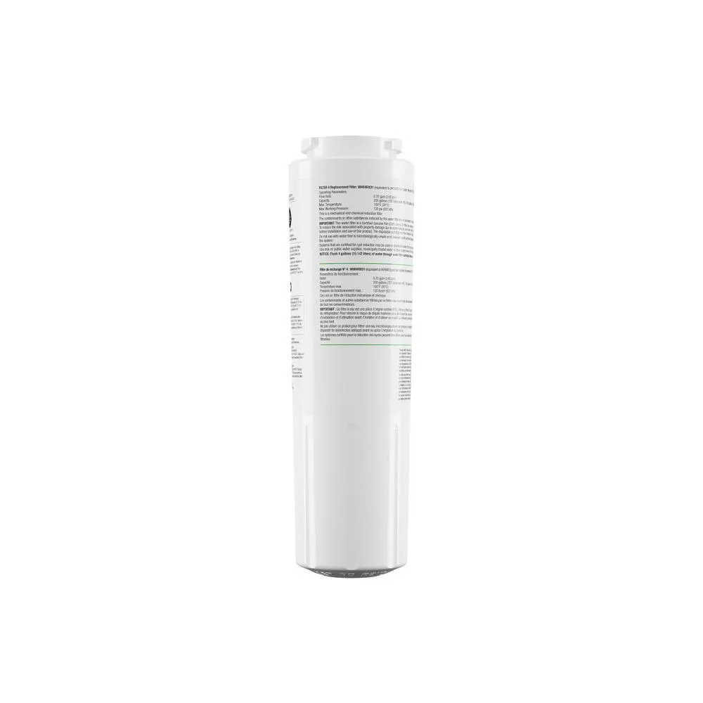 Whirlpool WHR4RXD1 Whirlpool Refrigerator Water Filter 4 - Whr4Rxd1 (Pack Of 1)