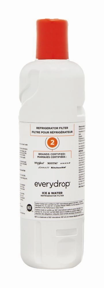 Whirlpool EDR2RXD1 Everydrop Refrigerator Water Filter 2 - Edr2Rxd1 (Pack Of 1)