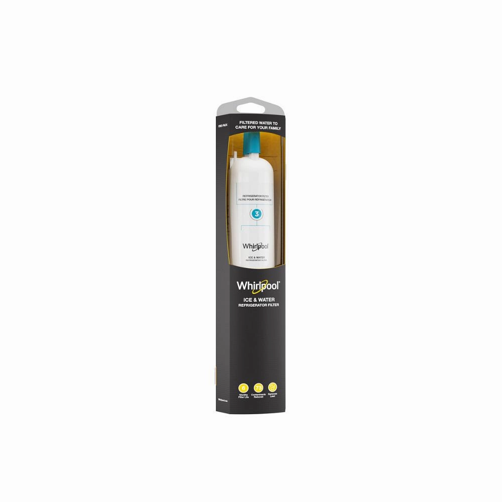 Whirlpool WHR3RXD1 Whirlpool Refrigerator Water Filter 3 - Whr3Rxd1 (Pack Of 1)