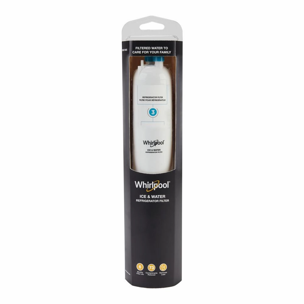Whirlpool WHR3RXD1 Whirlpool Refrigerator Water Filter 3 - Whr3Rxd1 (Pack Of 1)