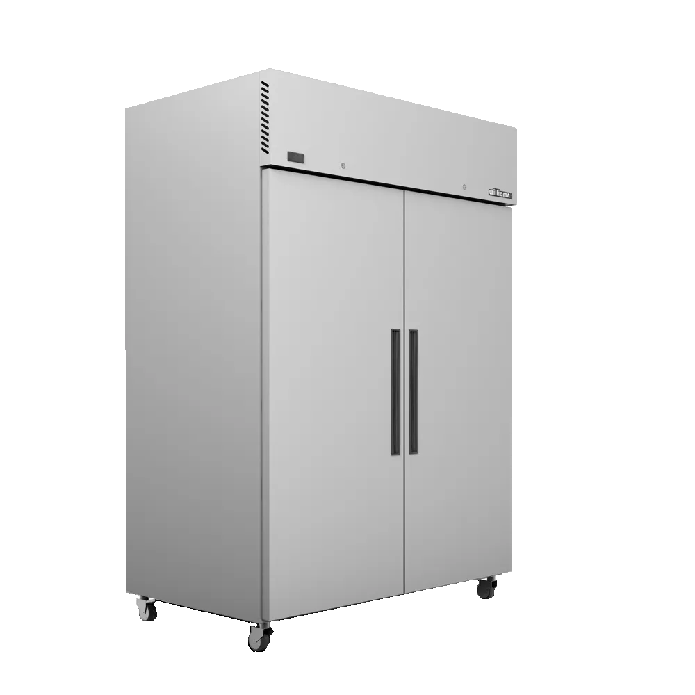 Williams Crystal - Two Door  Stainless Steel Upright Bakery Freezer