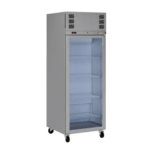 Williams Pearl - One Door Stainless Steel Upright Display Freezer