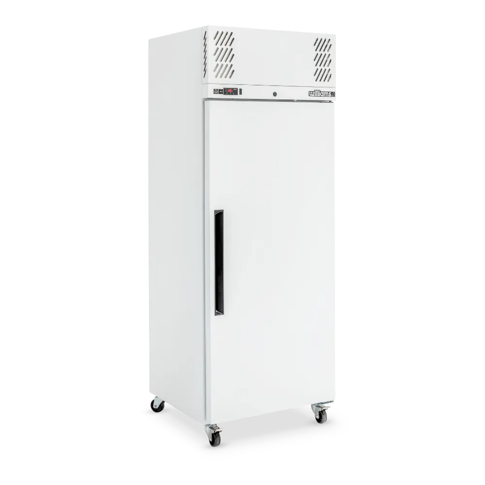 Williams Pearl - One Door White Colorbond Upright Storage Freezer