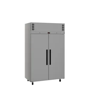 Williams Pearl - Two Door Stainless Steel Upright Storage Freezer
