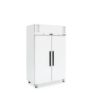 Williams Pearl - Two Door White Colorbond Upright Storage Freezer