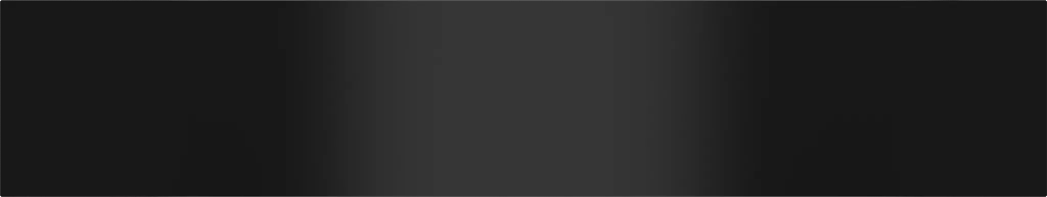 Wolf 831217 30" Black Glass Front Panel